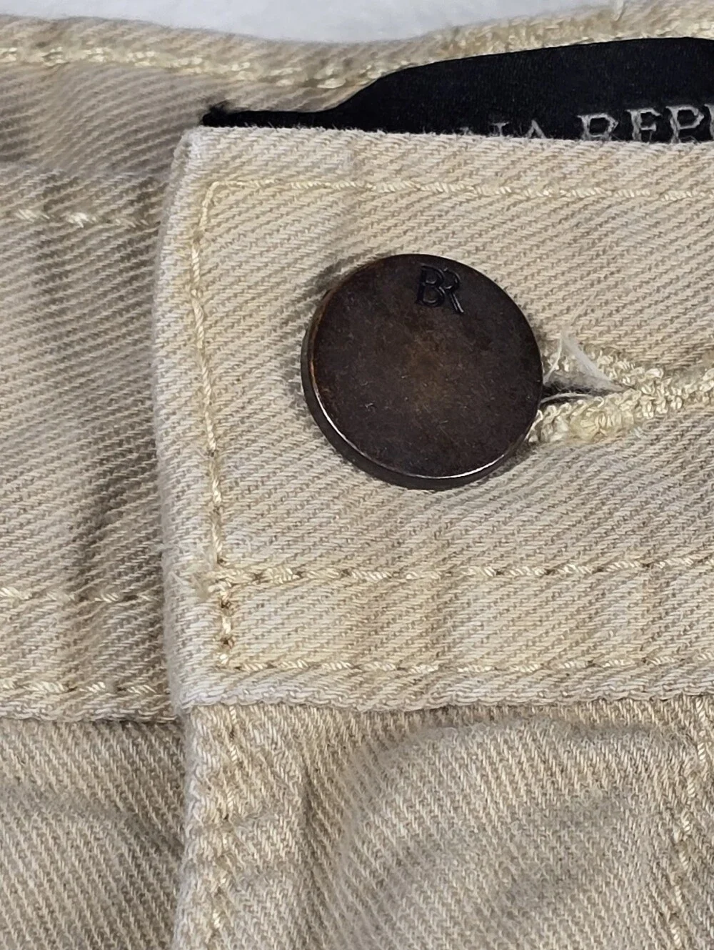 Banana Republic Men 33 Surplus Twill Shorts Tan